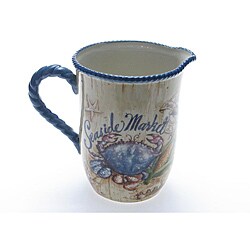 Certified International Seaside Market 2.75-quart Pitcher