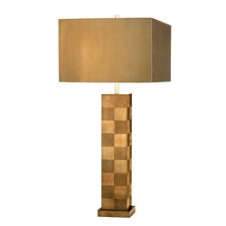 Nova Lighting 'Rootbeer Square' Table Lamp