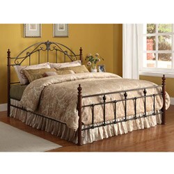 Newcastle Full-size Cast-iron Metal Bed