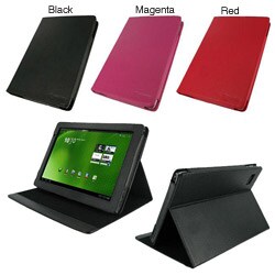 rooCASE Acer Iconia Tab A500 Multi-Angle Leather Case