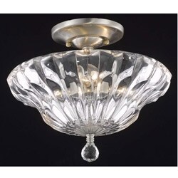 Ornate Collection 7881 3-light Elegant Lighting Flush Mount