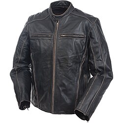 Mossi Men's 'Drifter' Premium Leather Jacket 