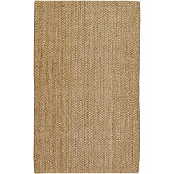 Buy Online Country Living Hand-Woven Jasmine Natural Fiber Jute Rug (8' x 10'6)
