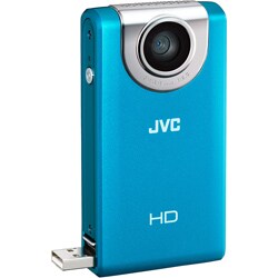 JVC Picsio GCFM2AUS HD Blue Pocket Camera (Refurbished)