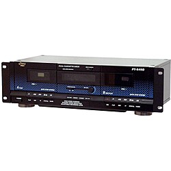 PylePro Dual Cassette Deck (Refurbished)