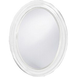 William Matte White Mirror
