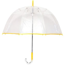 Tina T Bubble Clear/ Yellow Umbrella