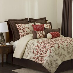 Lush Decor Hester 8-piece Full-size Comforter Set 