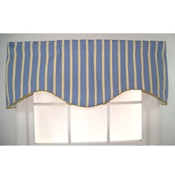 Varsity Stripe Cornice Valance