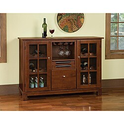 Barbera Cherry Finish Cabinet