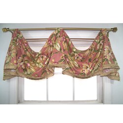 Malibu Cotton Bark Cloth Celebration Valance