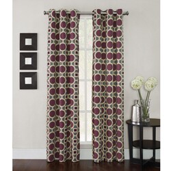 Geometric 84-inch Conspiracy Curtain Panel