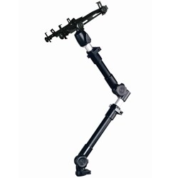 Cotytech AM-2T Ball Joint Head Dual-arm iPad Car Holder 