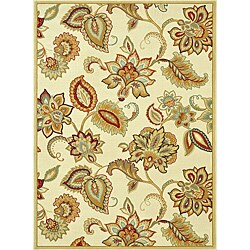 Chime Ivory Rug (3'10 x 5'7)