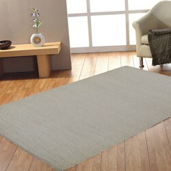 Jovi Home Dakota Hand-made Natural/ Off White Berber Rug (5' x 8')