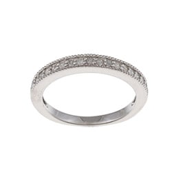 Sterling Silver 1/3ct TDW Diamond Band (G-H, I1-I2)