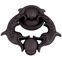 Del Mare Collection Aged Bronze 5.75-inch Door Knocker