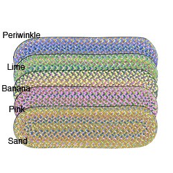 Set of 4 Aurora Reversible Stair Treads (0.75' x 2.4')