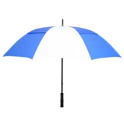Rainkist Umbrellas 60-inch Royal/White Nylon Umbrella