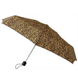 Leighton Umbrellas Cheetah Auto Compact Umbrella