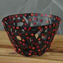 Eva Orange/Red Fruit Bowl (Peru)