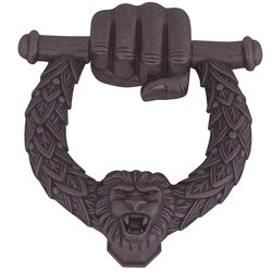 Renaissance Aged Bronze 6-inch Door Knocker
