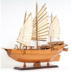 Old Modern Handicrafts Chinese Junk Model