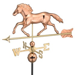 Good Directions Smithsonian Running Horse Weathervane