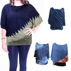Women's Rayon Tie-dye Top (Nepal)