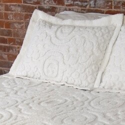 Lara White Standard-size Sham 