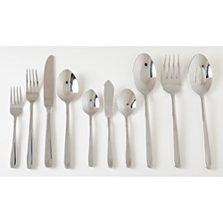 Gibson Alizza Stainless Steel 45-piece Flatware Set