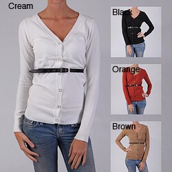 Ci Sono by Journee Junior's Belted Cardigan