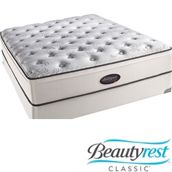 Beautyrest Classic Reece Plush Firm Euro Top Queen-size Mattress Set