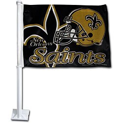 New Orleans Saints 19-inch Car Flag