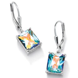 Lillith Star Sterling Silver AB Cubic Zirconia Earrings