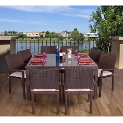 Grand Liberty Outdoor Square 9-piece Dining Set