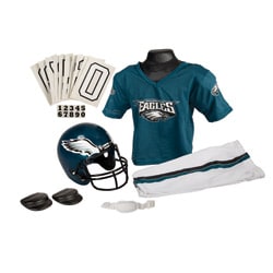 NFL Green/White Authentic-look Philadelphia Eagles Youth Uniform Set