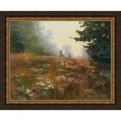 Elizabeth Mowry 'Septembers Wild Asters' Framed Print