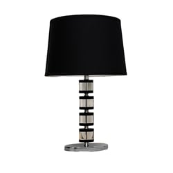 Oval 24-inch High Table Lamp