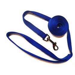Hamilton 6-foot Blue Single Nylon Leash