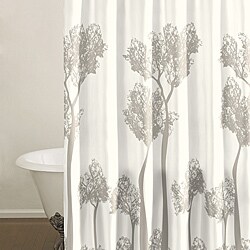 City Scene Tree Top Shower Curtain