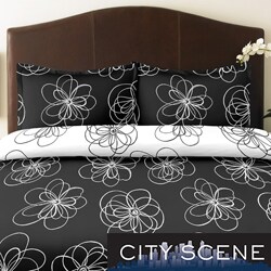City Scene Luna King-size 3-piece Duvet Cover Set