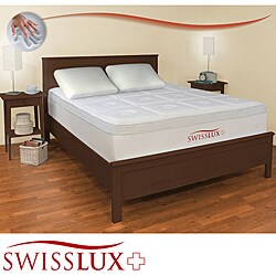 SwissLux 12-inch European Pillow Top Queen-size Memory Foam Mattress