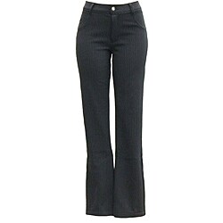 AFRC Women's Stripe Jean Black/ Silver Ski Pants