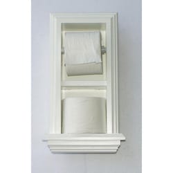 In The Wall Toilet Paper Holder Plus Storage