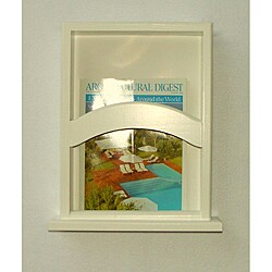 On-the-wall Magazine Rack with Base