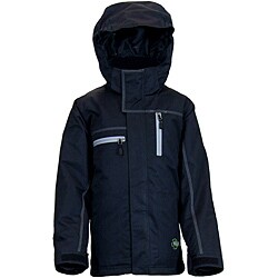 Boulder Gear Boy's 'Profile II' Black/ Grey Ski Jacket