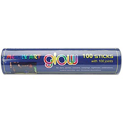 Darice Merry Art 8-inch Assorted Neon Colors Glowsticks (Pack of 100)