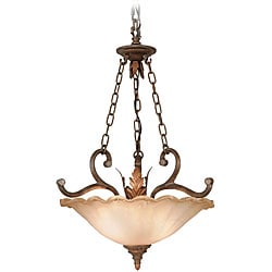 Woodbridge Lighting Elegante 2-light Gothic Bronze Pendant Light