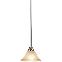 Woodbridge Lighting Anson 1-light Satin Nickel Mini Pendant Light